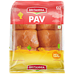 Britannia Pav Bread - Rich In Carbohydrate & Protein 12 pcs 400 g