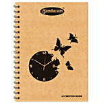 Sundaram A4 Sketch Book - 100 Pages, Assorted 1 pc 