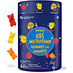 Carbamide Forte Multivitamin Gummies - With Superfoods, For Kids & Adults, Mixed Fruit Flavour 60 pcs 