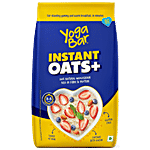 Yoga Bar Instant Oats+ - Natural Wholegrain, Rich in Fibre & Protein 1 kg