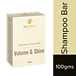 Nina Dorada Volume & Shine Shampoo Bar With Shea Butter, Shikakai, Reetha & Rice Powder - Anti-Hair Fall, For Dry, Frizzy & Damaged Hair 100 g Bottle