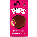 PIP'S Milk Chocolate Cashew Butter Cups 48 g