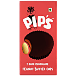 PIP'S Dark Chocolate Peanut Butter Cups 48 g