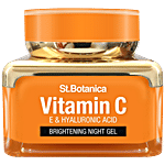 StBotanica Vitamin C, E & Hyaluronic Acid Brightening Night Gel Cream 50 g