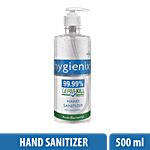 Hygienix Anti-Bacterial Hand Sanitizer - 99.99% Germ-kill 500 ml 