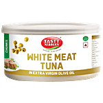 Tasty Nibbles White Meat Canned Tuna Chunks - In Extra Virgin Olive Oil 185 g