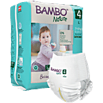 Bambo Nature Pant Diapers - With Wetness Indicator, L, 7-12 Kg 20 pcs