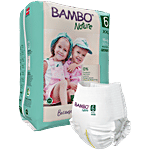Bambo Nature Pant Diapers - With Wetness Indicator, 2XL, 15+ Kg 18 pcs