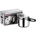 Vinod Stainless Steel Outer Lid Pressure Cooker - Induction Base 5 L