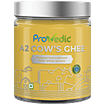 ProVedic A2 Gir Cow's Ghee - Prepared From Bilona Process, Improves Digestion 500 ml