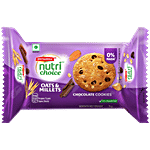 Britannia NutriChoice Oats Cookies - Chocolate & Almonds 75 g 