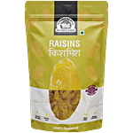 Wonderland Foods Raisins/Kishmish - Rich In Fibre, Improves Digestion, Boosts Energy 200 g