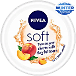 Nivea Light Moisturizer Cream - Soft Playful Peach, With Vitamin E & Jojoba Oil, For Face, Hands & Body, Instant Hydration, Non-greasy Cream 50 ml