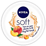 Nivea Light Moisturizer Cream - Soft Playful Peach, For Face, Hands & Body 200 ml