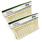 Trm Premium Plastic Hanging Cloth Drying Clips - 2mm, White 24 pcs