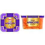 Manna Dried Apricots  - Natural, Rich In Dietary Fibre & Vitamin A 200 g 