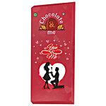 Chocolate and Me You & Me Chocolate Bar - Valentine's Day Gift, Rich In Nutrients 50 g 