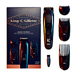 King C. Gillette Cordless Men'S Beard Trimmer Kit - With Lifetime Sharp Blades & 3 Interchangeable Combs 1 pc 