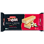 Britannia Treat Creme Vanilla Flavoured Wafer Biscuit 55 g
