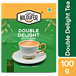 Cafe Niloufer Double Delight CTC Tea Leaf & Dust - Strong Aroma & Taste 100 g 