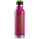 Polyset Trendz Stainless Steel Double Walled Vacuum Insulated Bottle - Pink 600 ml 