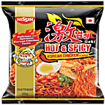 Nissin Geki - Hot & Spicy Korean Chicken Flavoured Ramen Instant Noodles 80 g