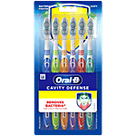 Oral-B Bacteria Fighter Cavity Defense Tooth Brush 6 pcs