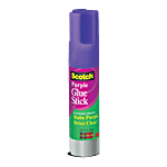 Scotch Permanent Adhesive Glue Stick - Purple, For Paper & Fabric 1 pc