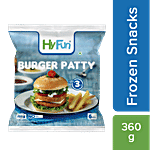 HyFun Burger Patty - Frozen , Ready To Fry 360 g 
