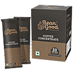 Bean Good Indian Brewed Coffee Concentrate - Authentic & Delicious 15 ml (20 Sachets x 15 ml Each)