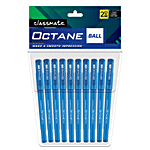 Classmate Octane Ball Pen - Blue 10 pcs (Pack of 10)