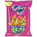 Pepsico india holdings Pvt Ltd Kurkure Playz Masala Tringles - Light & Crispy Snack 58 g 