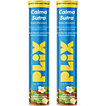 Plix Life Ashwa Calm Effervescent Tablet - For Relaxation & Stress Relief, Lemon Twist 15 pcs (Pack Of 2)