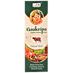 Kamdhenu Gaukripa Organic Incense Agarbatti Sticks - Natural Herbs, Made From Cow Dung, Ghee 50 g