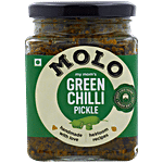 Molo My Mom's Green Chilli Pickle 250 g Jar