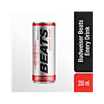 Budweiser Beats Energy Drink - Contains Natural Caffeine & B-Vitamin 250 ml 
