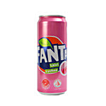 Fanta Sparkling Soft Drink - Lychee, Refreshing 320 ml 