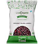 Live Organic Rajma Jammu - Red, Natural, Fresh & Health 500 g