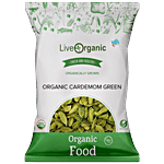 Live Organic Cardamom Green - Natural, Fresh & Healthy 50 g