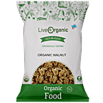 Live Organic Walnut - Natural, Fresh & Healthy 250 g