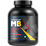MuscleBlaze Super Gainer XXL - 67.5g Protein, Chocolate 2 kg 