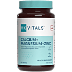 Healthkart HK Vitals Calcium Magnesium & Zinc Supplement Tablet With Vitamin D3 - For Joint Support 60 pcs 