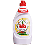 Fairy Dishwashing Liquid Active Sensitive Suds - Chamomile & Vitamin E, Cleans Grease, Soft On Hands 450 ml 