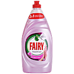Fairy Clean & Care Dishwashing Liquid - Rose & Stain, 2-In-1 Tough On Grease, Gentle On Hands 820 ml 