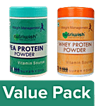 Nutriwish Pea Protein Powder Super Food - Rich Source Of Vitamin, Helps Manage Weight 200 g 