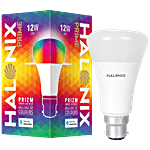 Halonix Wi-Fi Enabled Prizm Smart LED Bulb - 12W B22, Provides 16 Million Colours, Compatible With Amazon Alexa & Google Assistant 1 pc 