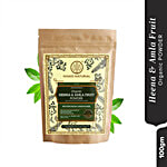 Khadi Natural Henna & Amla Fruit Organic Powder - Repairs Split Ends 100 g 