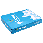 K-One Premium A4 Size Copier/Printing Paper - 65 GSM, 1 Ream 500 Sheets 