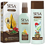 Sesa Strong Roots Oil & Hair Strengthening Shampoo Plus Conditioner - Repairs Damage 2 pcs