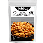 Fabbox Jowar Pops - Cheesy, Healthy Snack, Weight Management, Vegan, Gluten-free 130 g